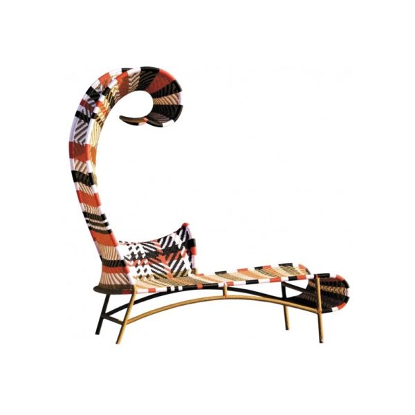 купить Shadowy chaise longue moroso